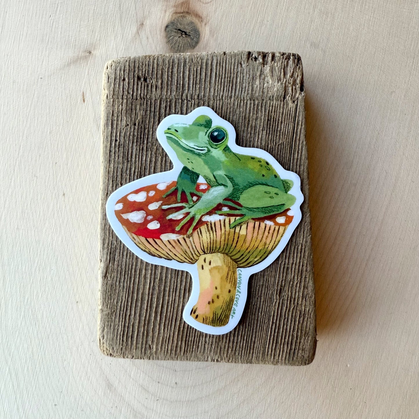 Forest Frog Sticker