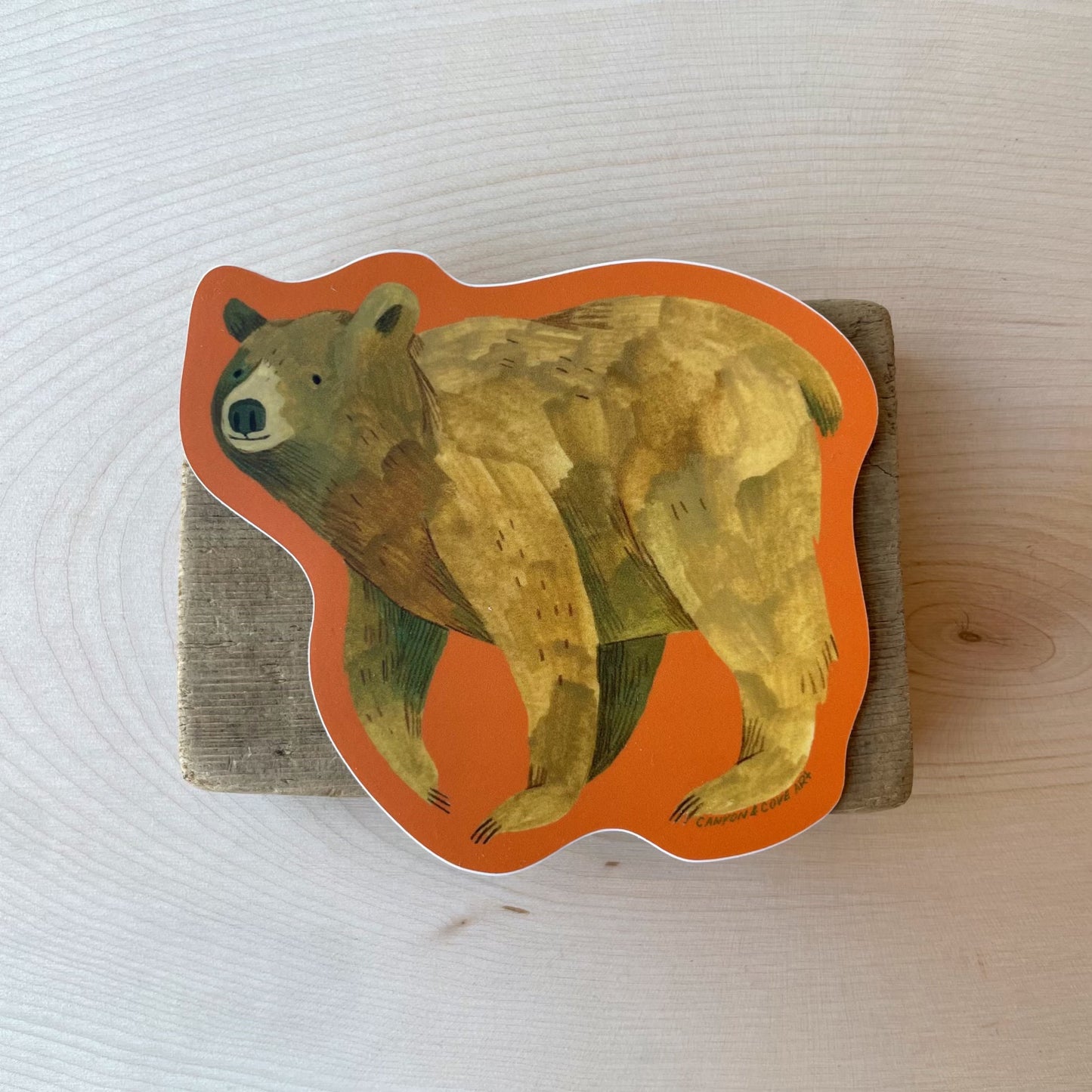 Grizzly Bear Sticker