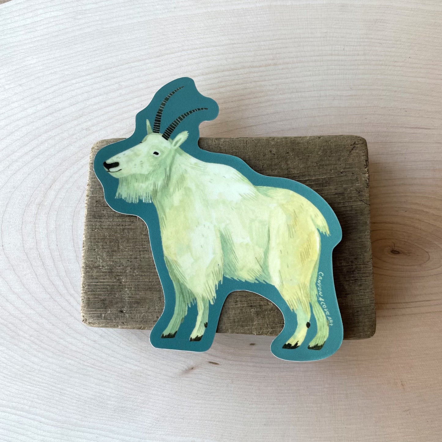 Alpine Goat Sticker