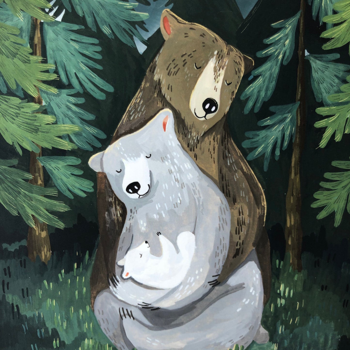 Night Forest Print (no words)