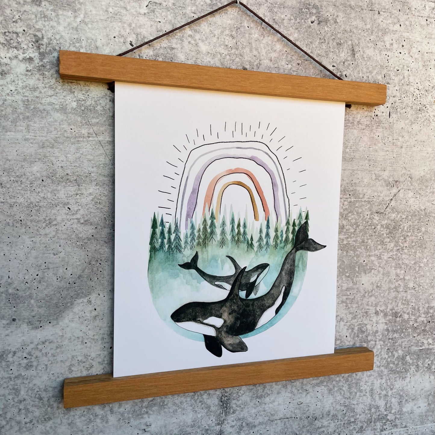 PNW Orcas Print (no words)