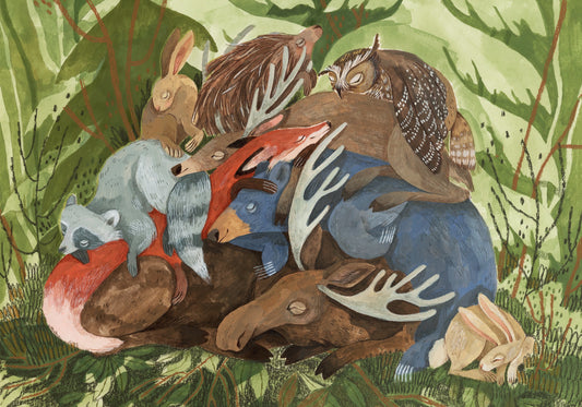 Sleeping Forest Print