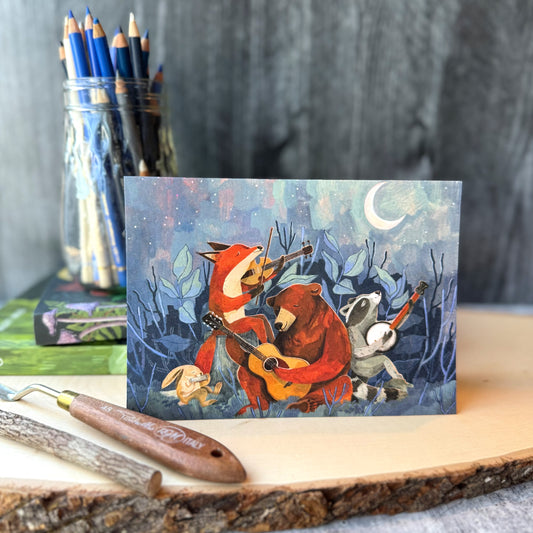 Moon & Stardust Card