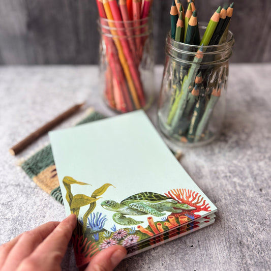 Sea Turtle Notepad