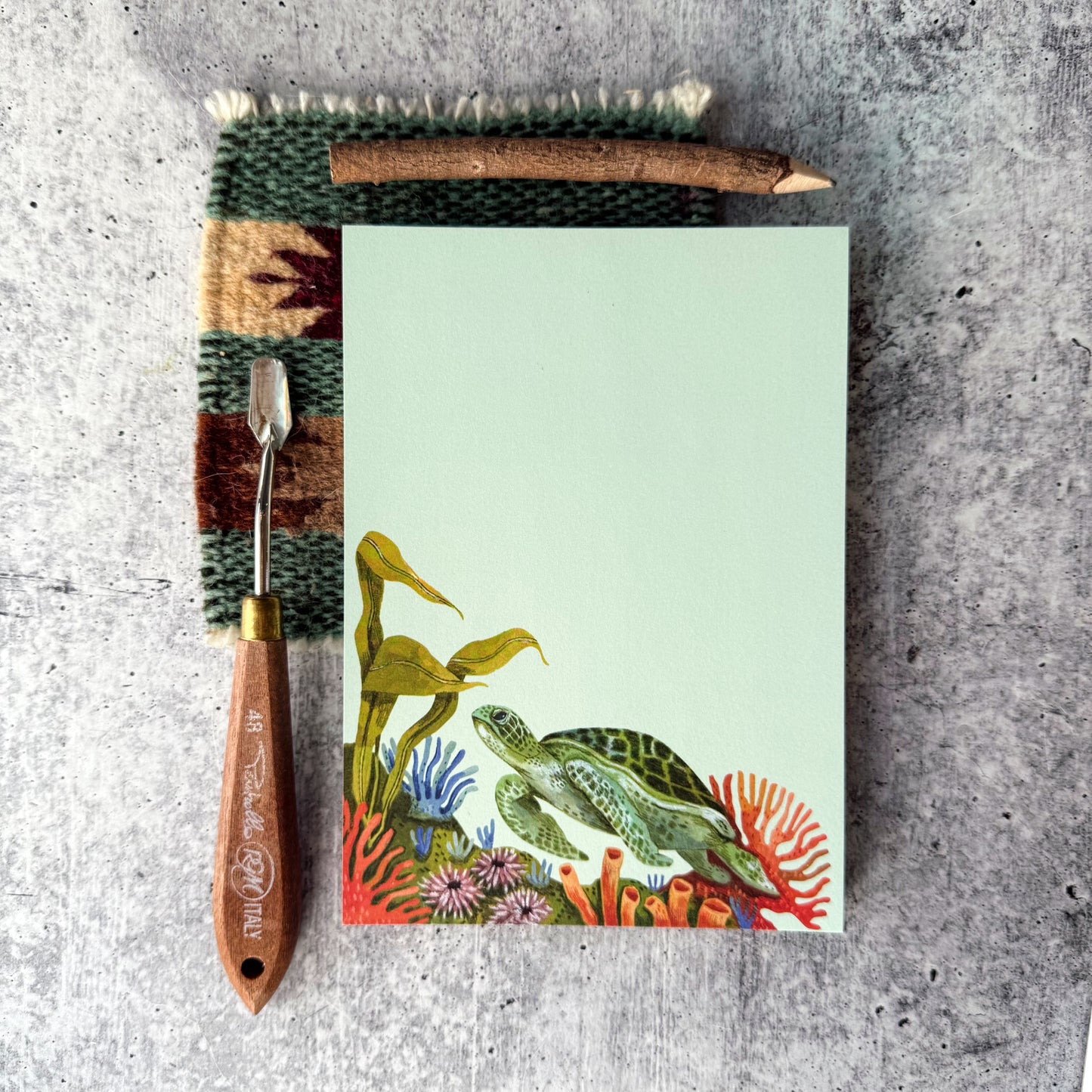Sea Turtle Notepad