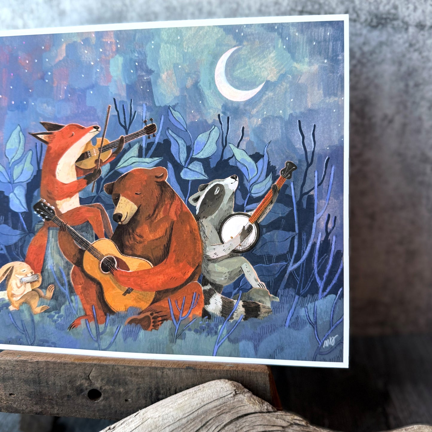 Moon & Stardust Print