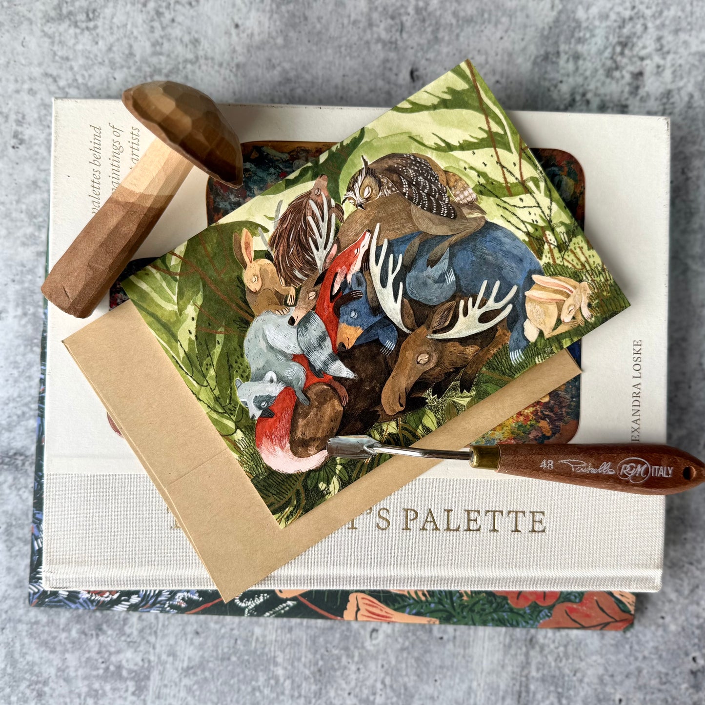 Sleeping Forest Card