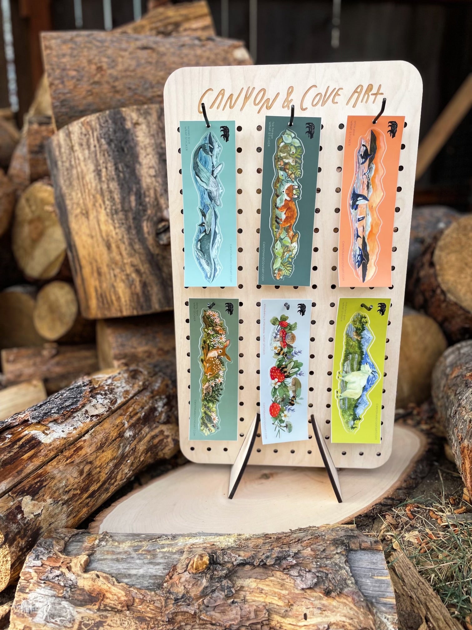 Tide Pool Wrap Sticker – Canyon & Cove Art