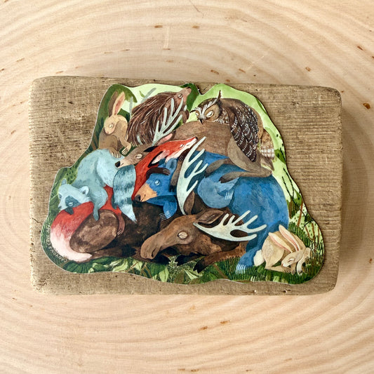 Sleeping Forest Sticker