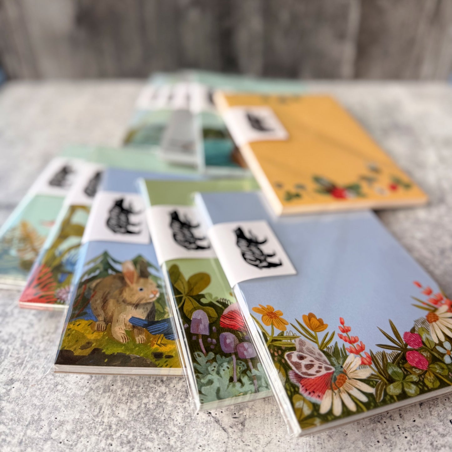 Garden Mushroom Notepad