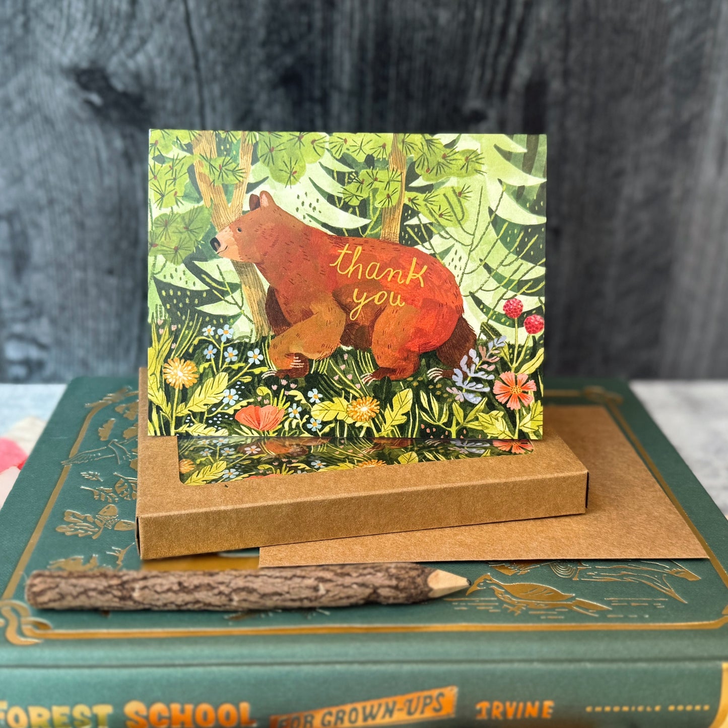 Forest Bloom Thank You (Boxed Card Set)