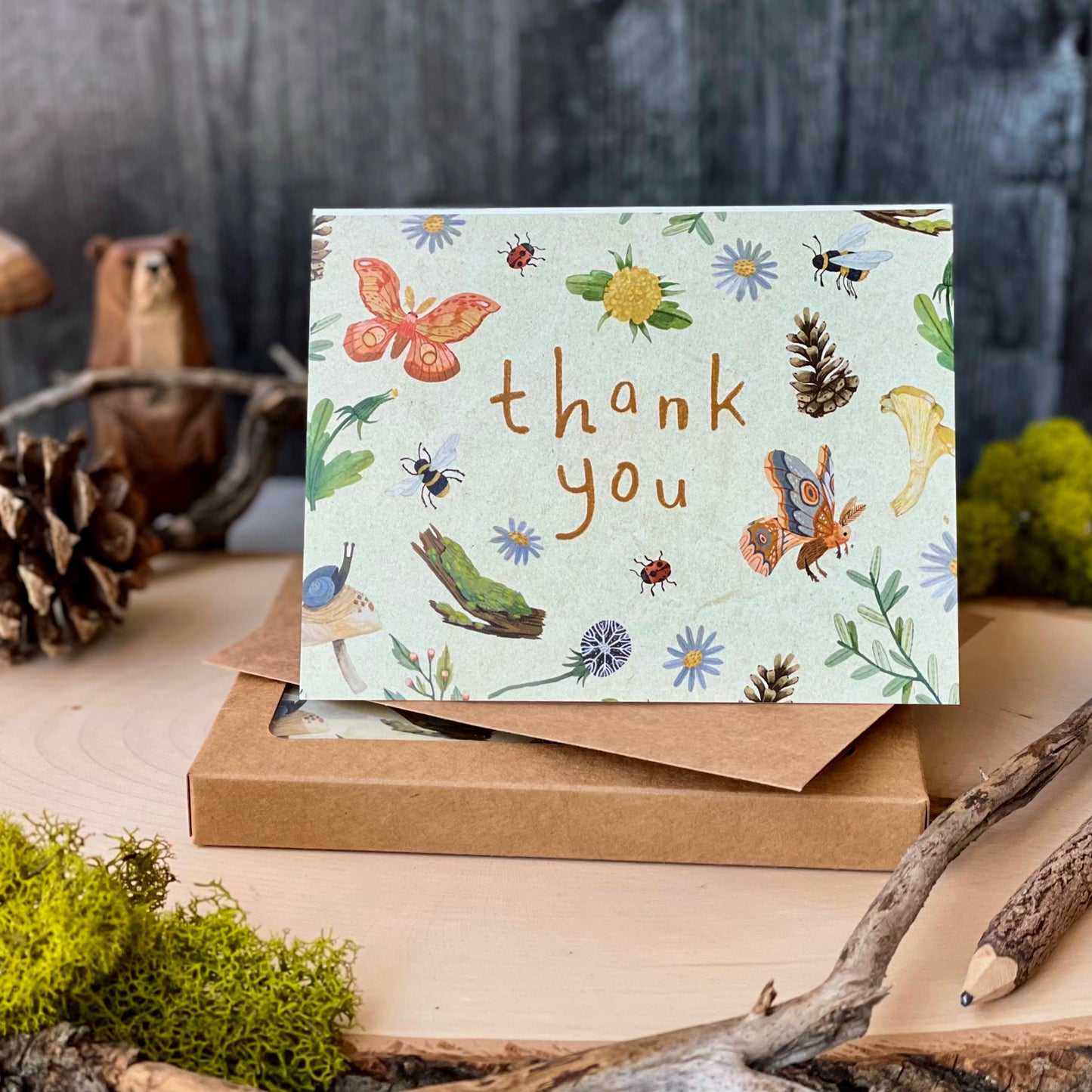 Fauna Thank You (Boxed Card Set)