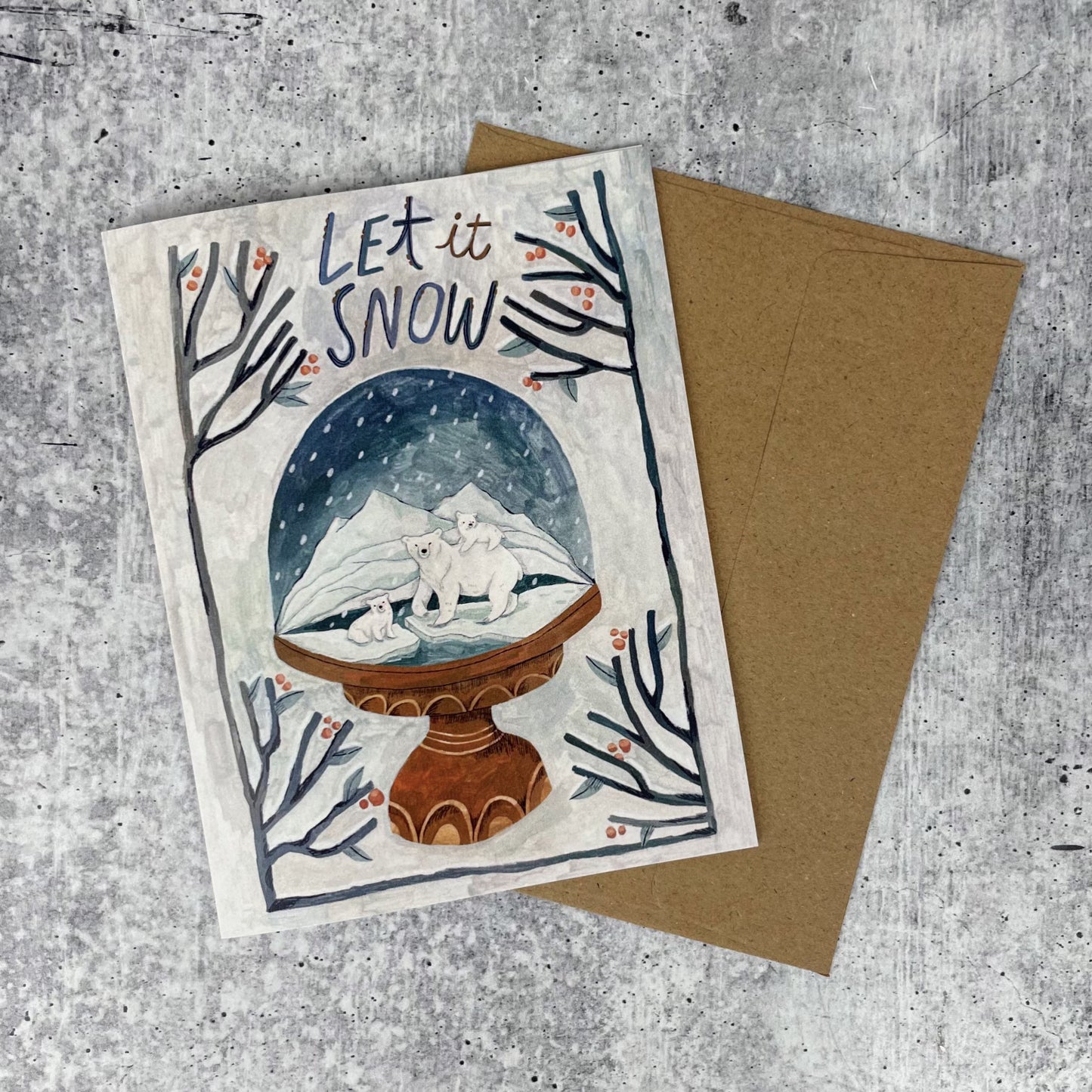 Let It Snow Christmas Cards (Boxed Card Set)