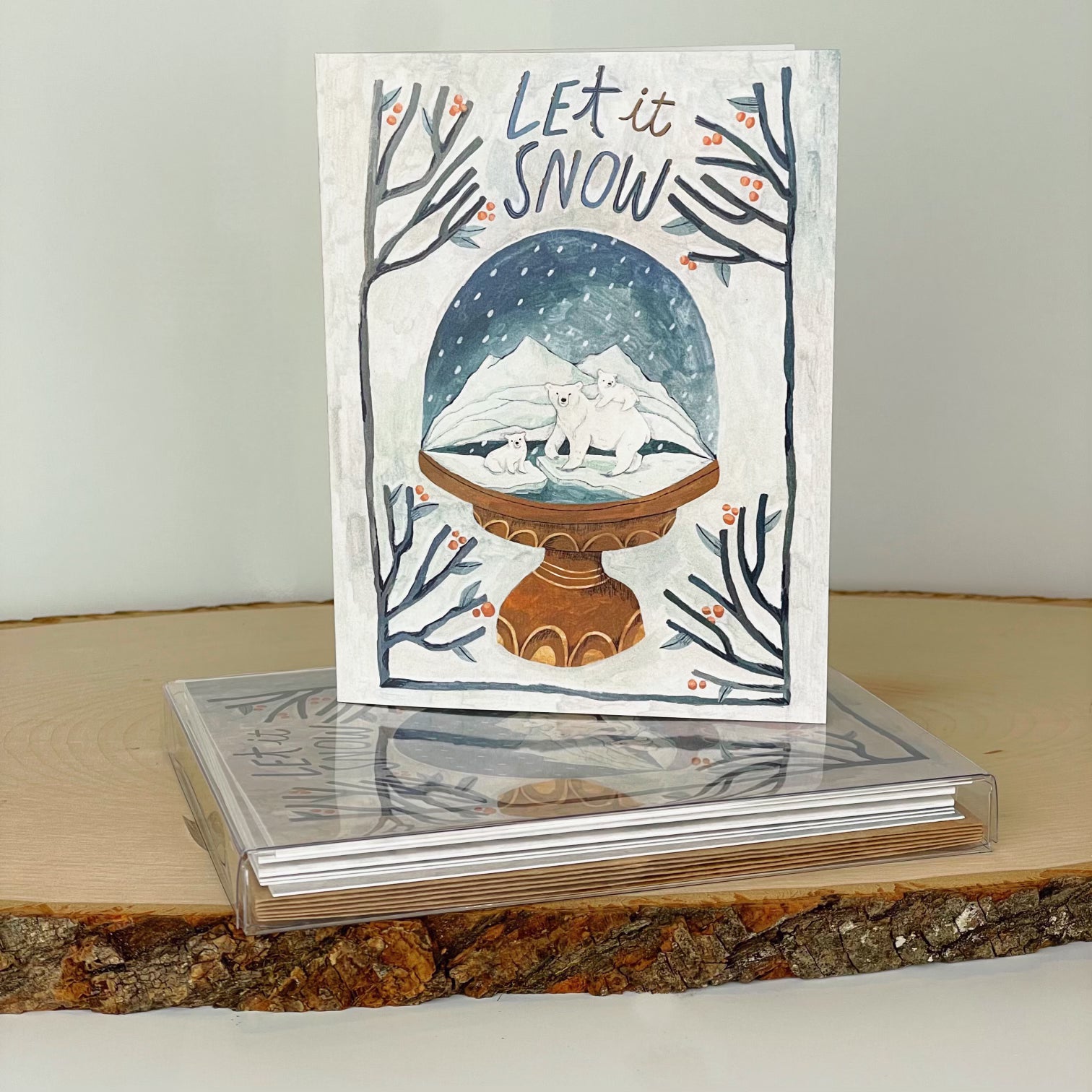 Let It Snow Christmas Cards (Boxed Card Set)