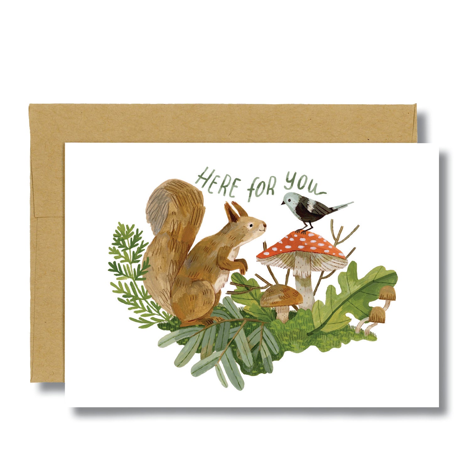 Forage Squirrel Card