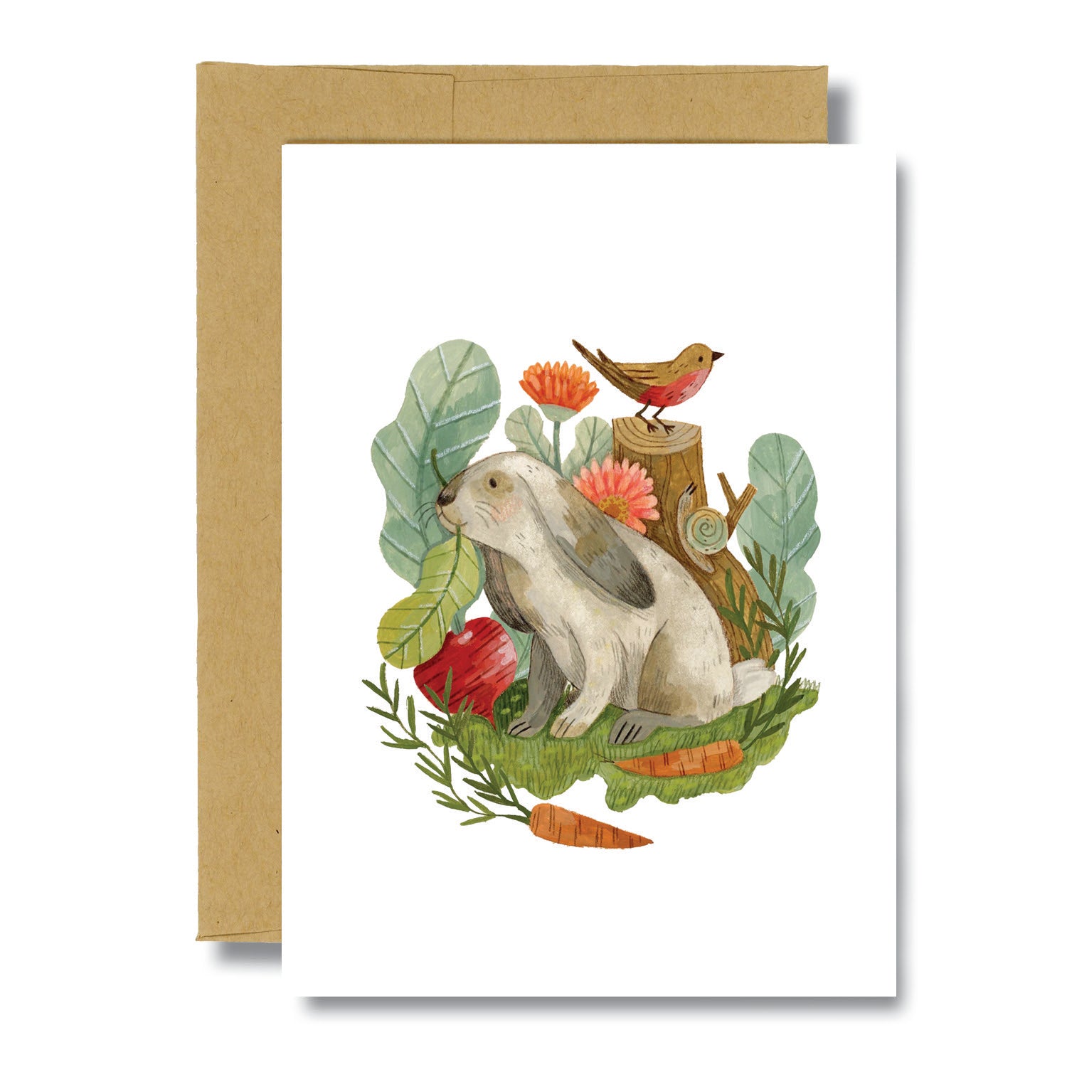 Garden Bunny Card