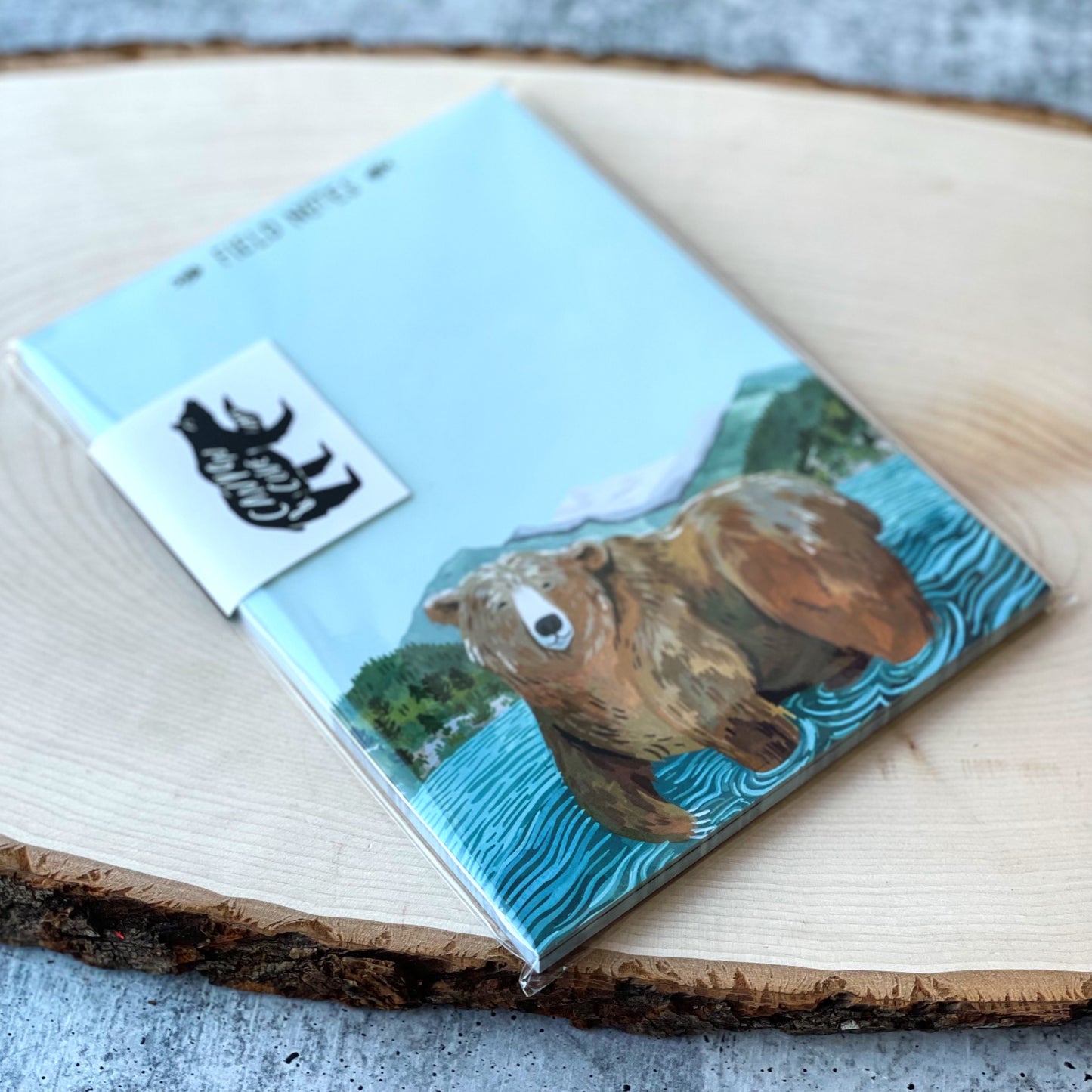 Glacier Grizzly Notepad