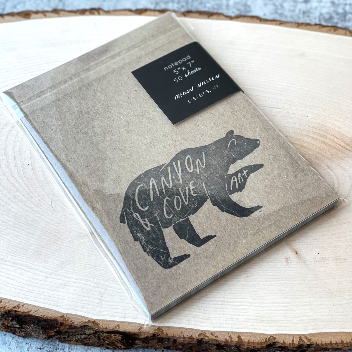 Glacier Grizzly Notepad