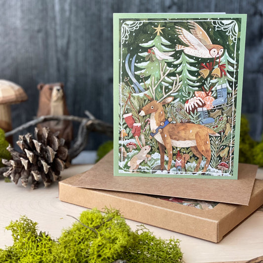 Woodland Christmas Cards (Boxed Card Set)