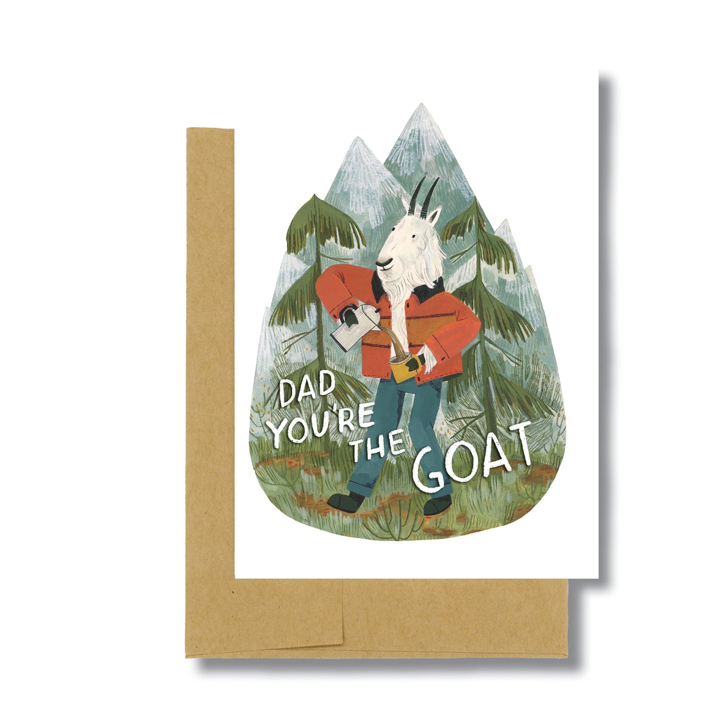 Father's Day GOAT Card