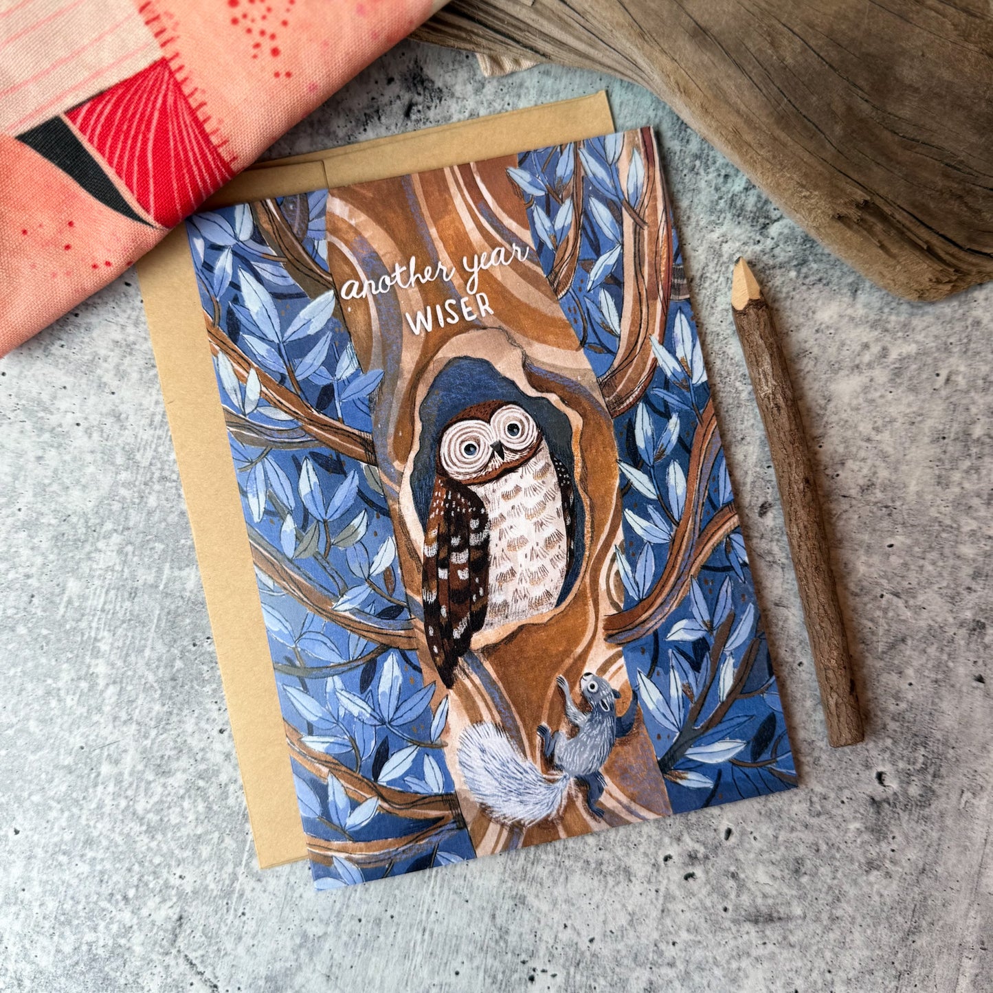 Owl Birthday Card