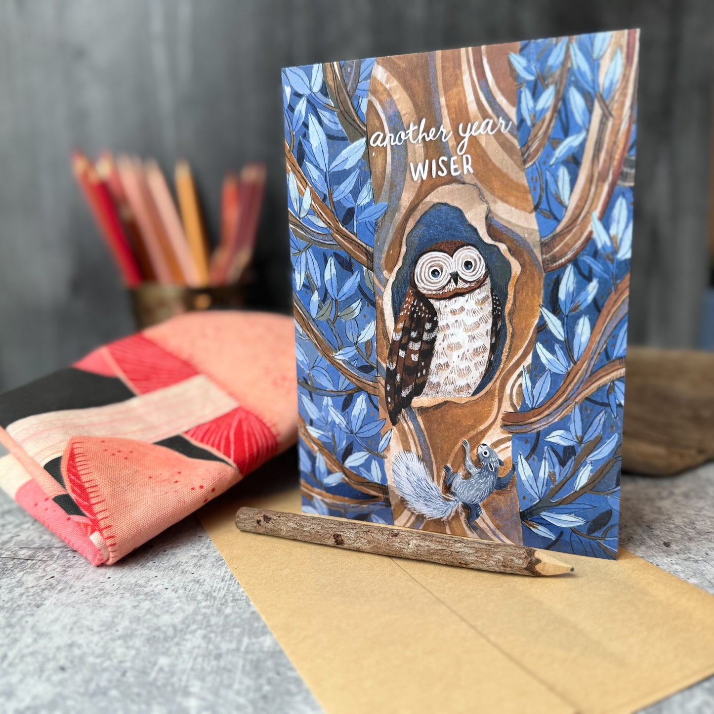 Owl Birthday Card