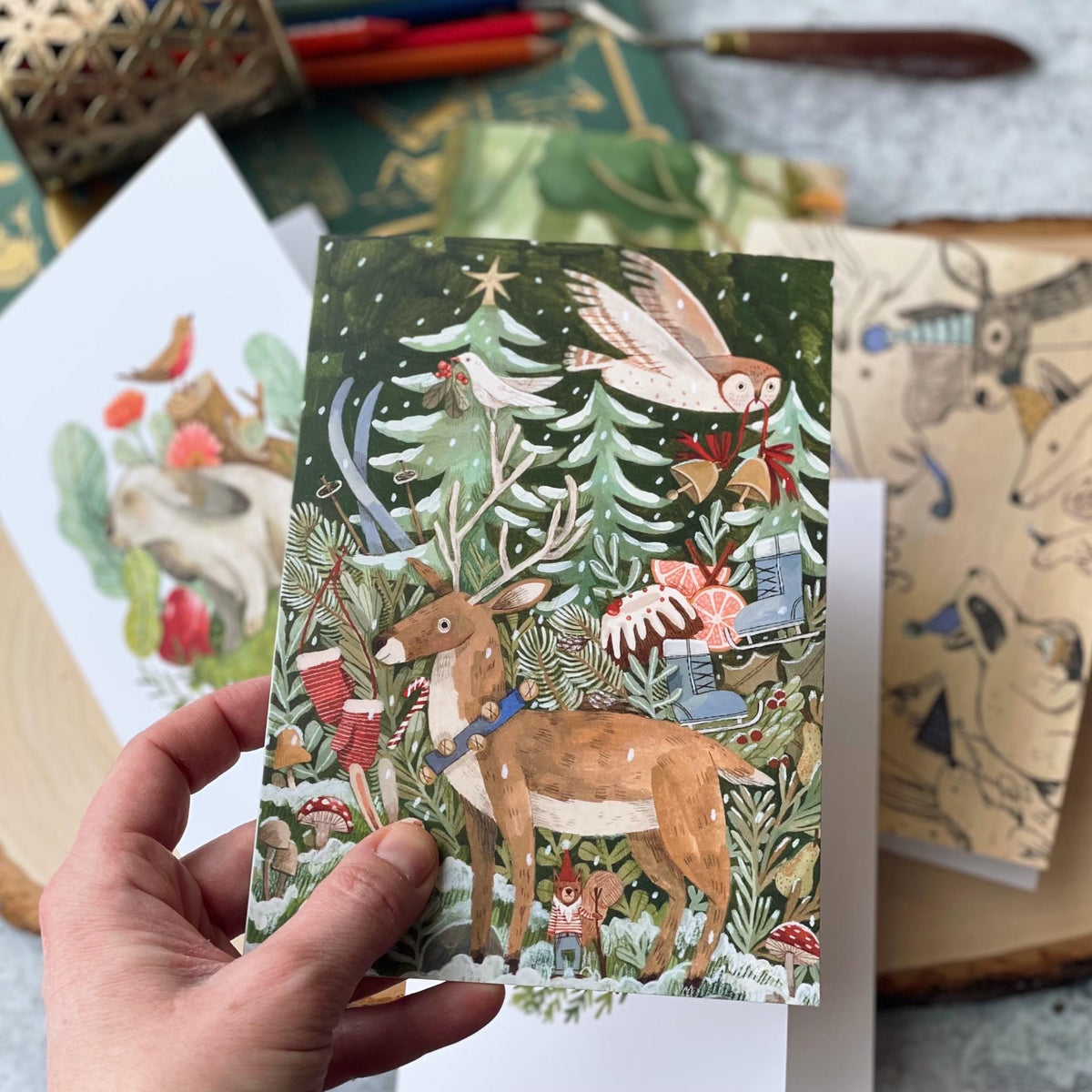 Woodland Christmas Card