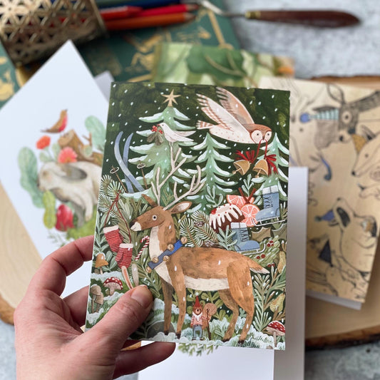 Woodland Christmas Card
