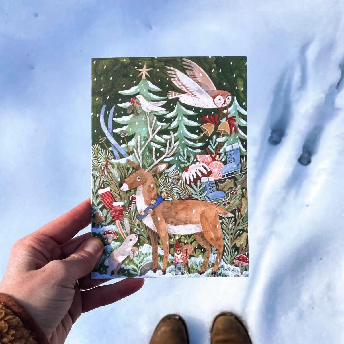 Woodland Christmas Card