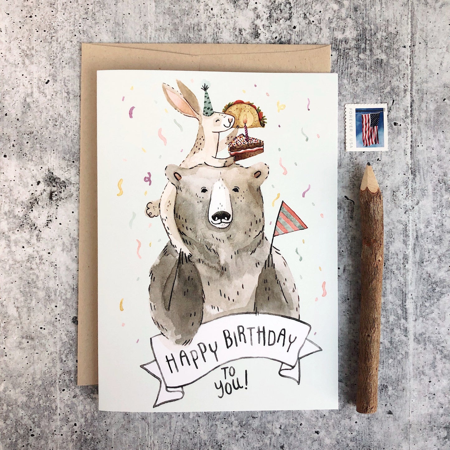 Taco Birthday Card