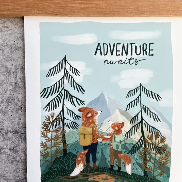 Adventure Awaits Print