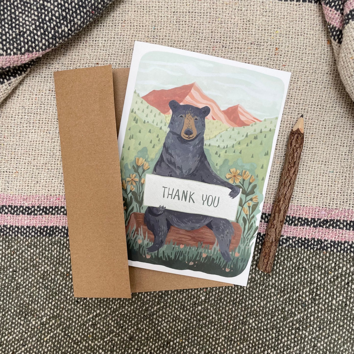 Thank You Bear Card