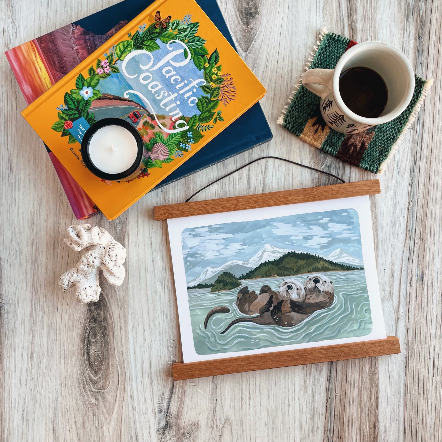 Island Otters Print