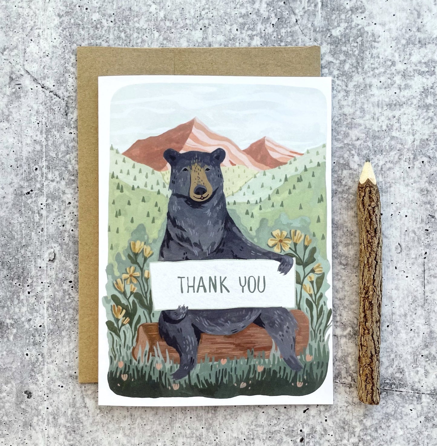 Thank You Bear Card