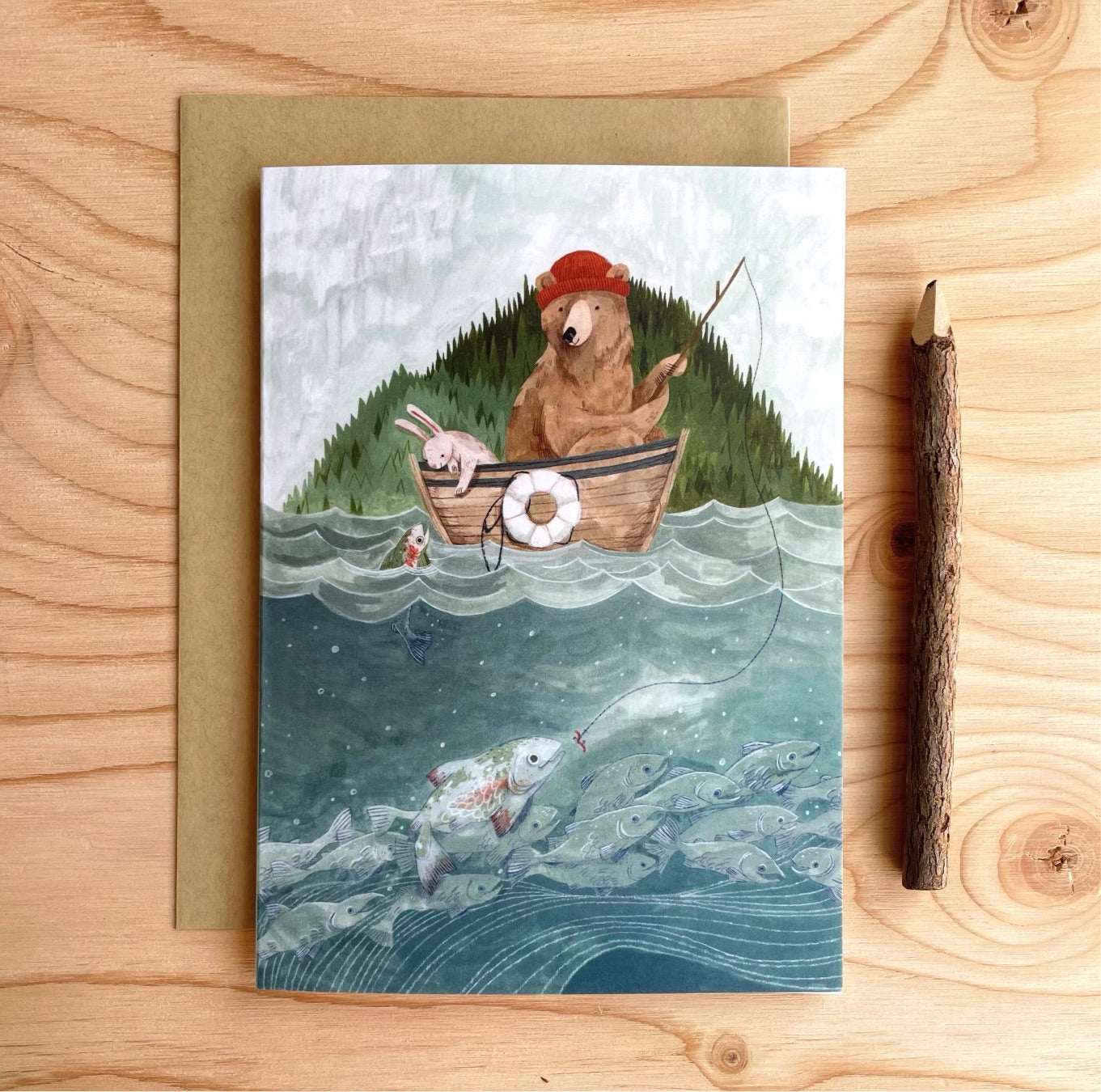 Fishing Day Card