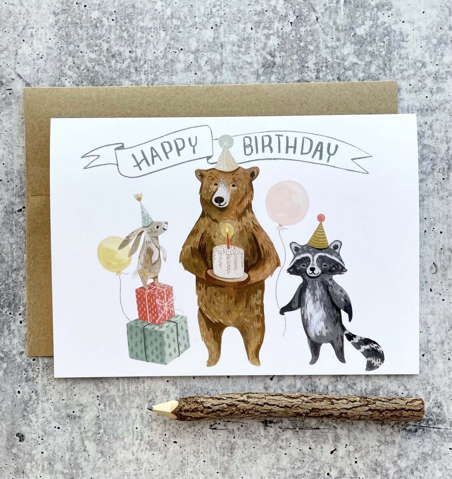 Birthday Bear Card