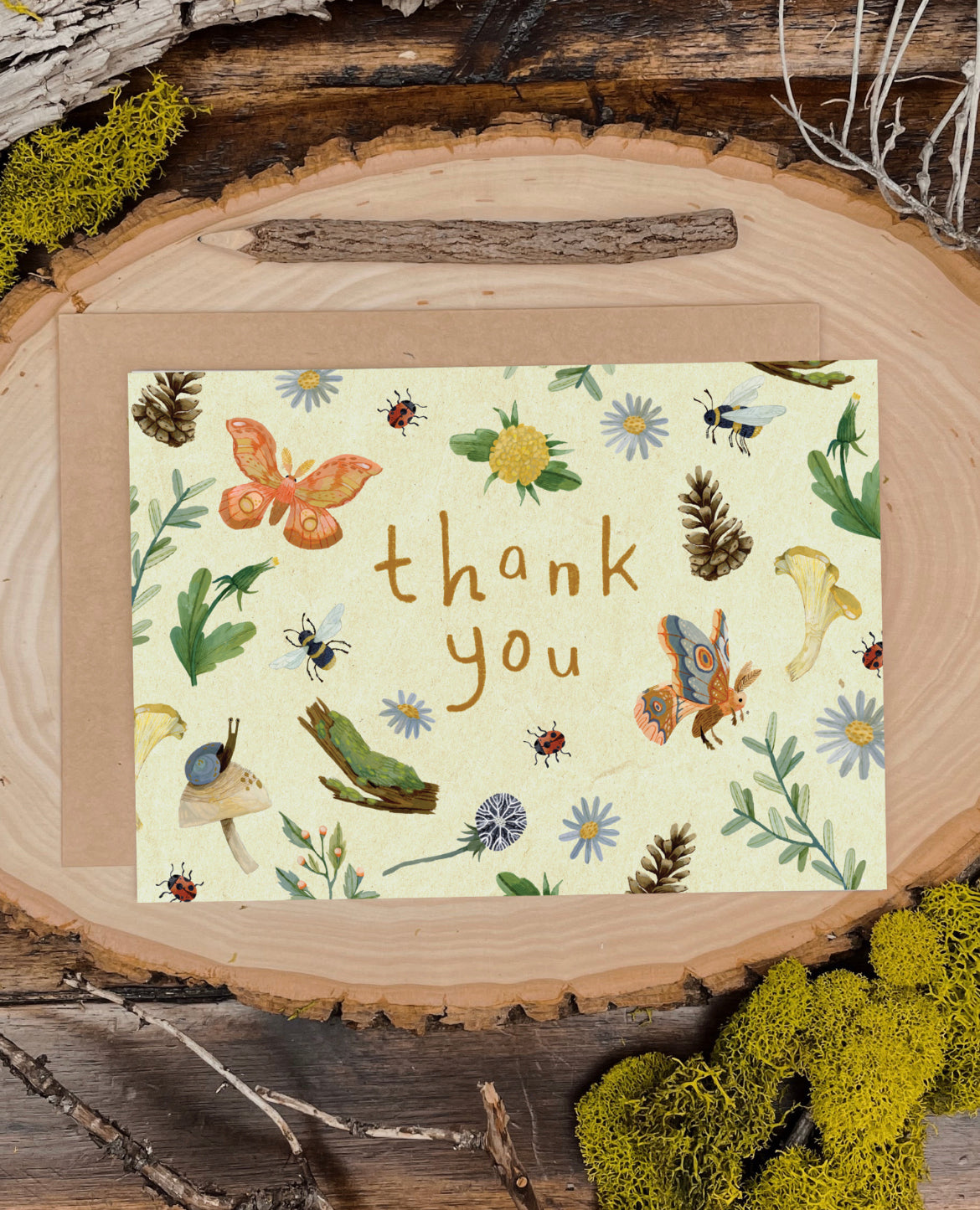 Fauna Thank You Card