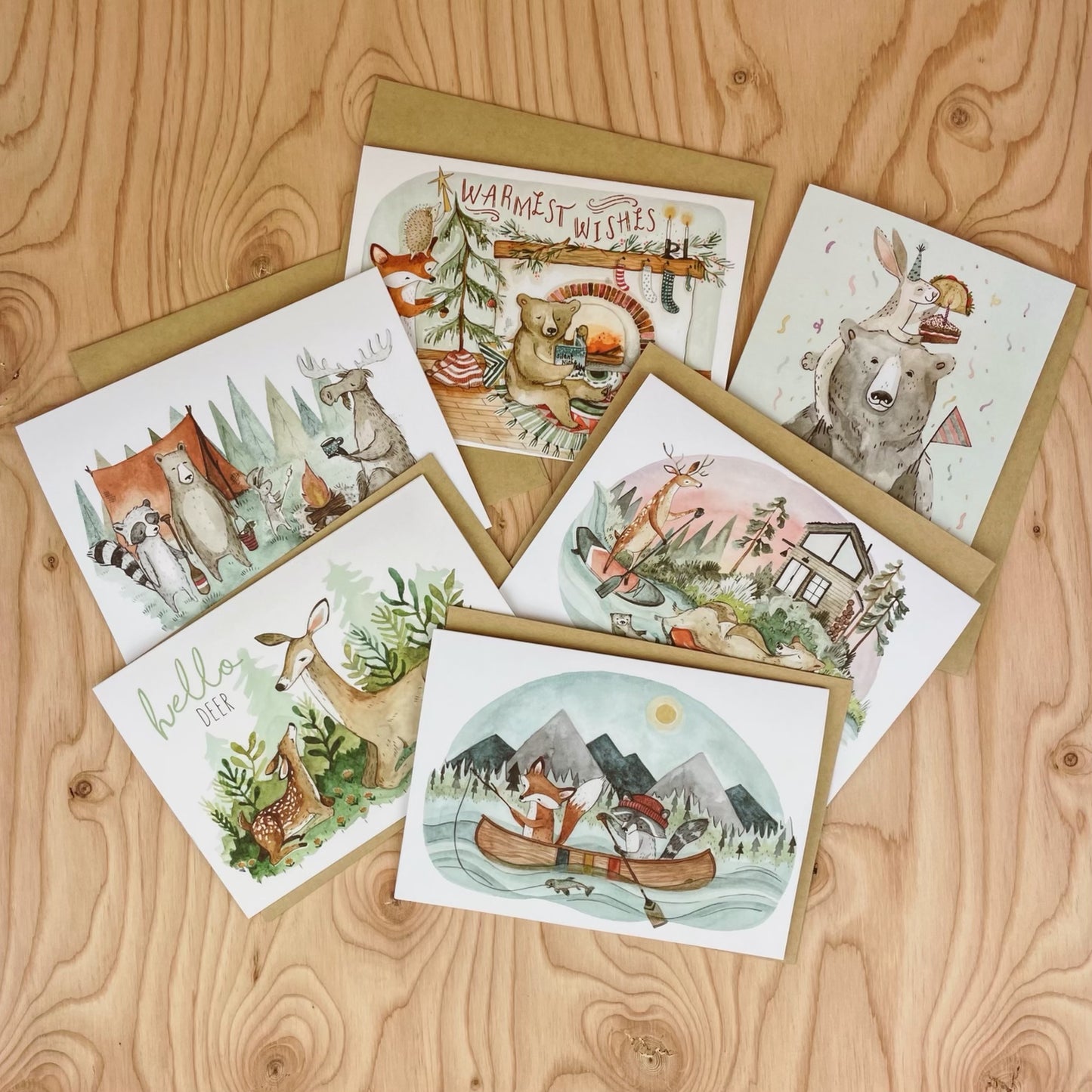 Six SALE cards for $15