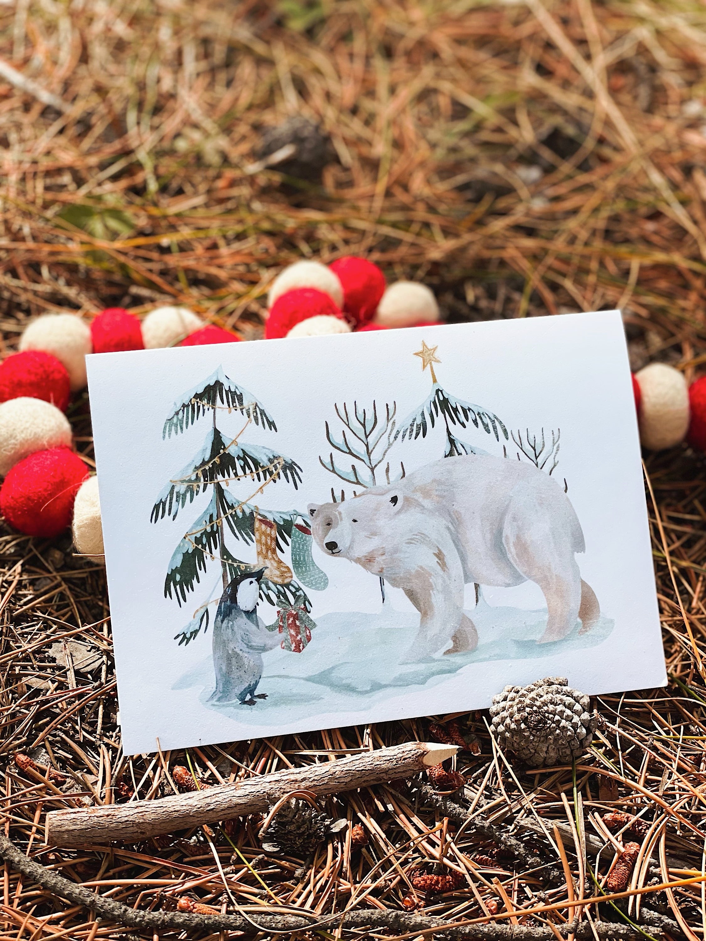 Arctic Christmas Card
